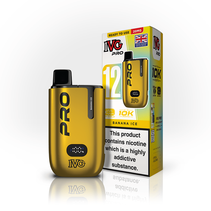 1 x Free IVG Pro 12 Prefilled Pod Kit Pack of 5 - Wholesale Price !