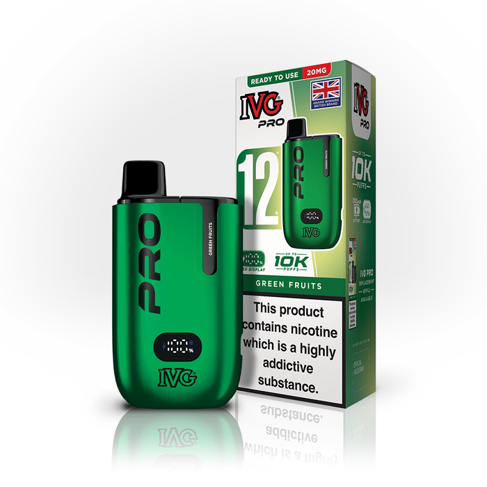 1 x Free IVG Pro 12 Prefilled Pod Kit Pack of 5 - Wholesale Price !