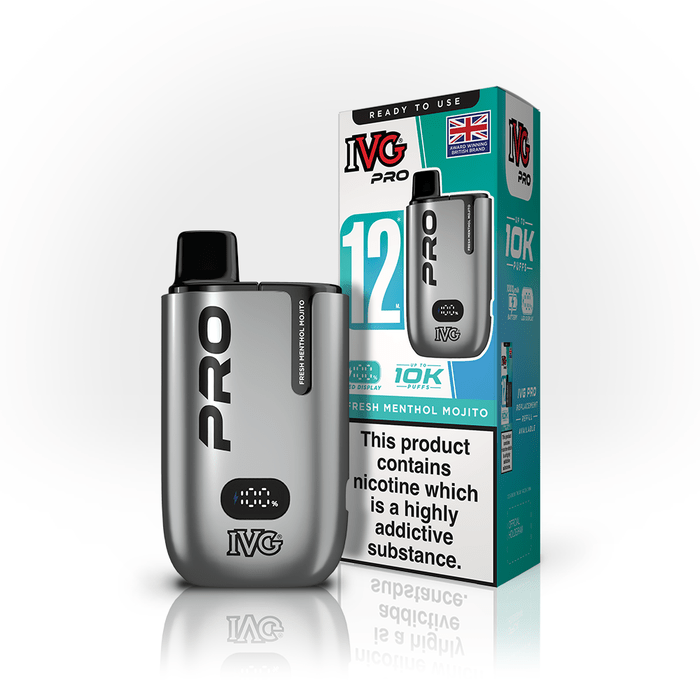 1 x Free IVG Pro 12 Prefilled Pod Kit Pack of 5 - Wholesale Price !