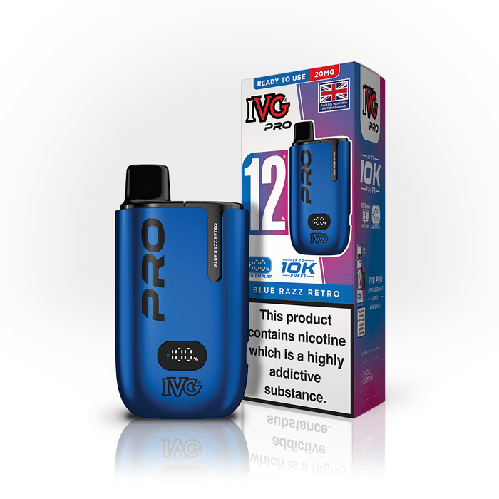 1 x Free IVG Pro 12 Prefilled Pod Kit Pack of 5 - Wholesale Price !