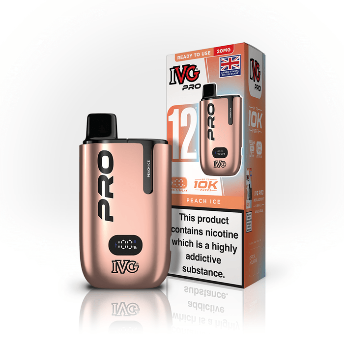 1 x Free IVG Pro 12 Prefilled Pod Kit Pack of 5 - Wholesale Price !