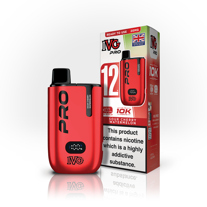 1 x Free IVG Pro 12 Prefilled Pod Kit Pack of 5 - Wholesale Price !