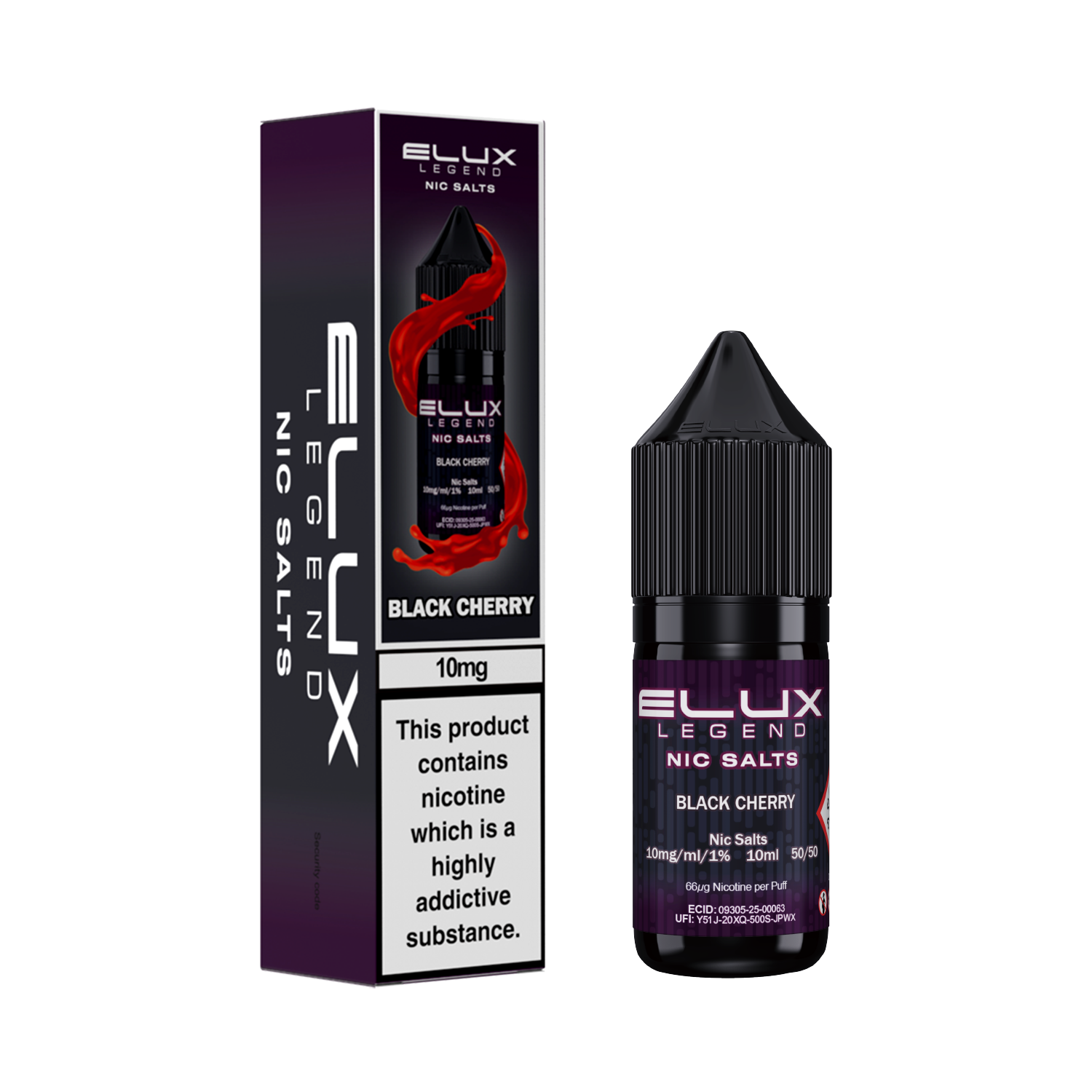 Elux Legend Nic Salts Box of 10