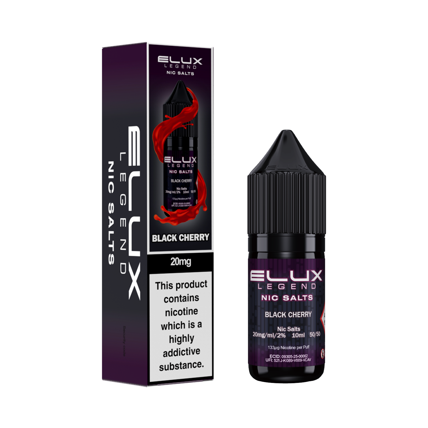 Elux Legend Nic Salts Box of 10