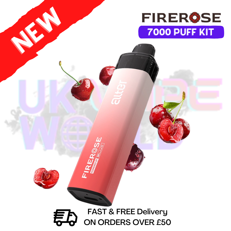 Firerose 7000 Puff Kits BOX OF 5 (CLEARANCE) - £19.99