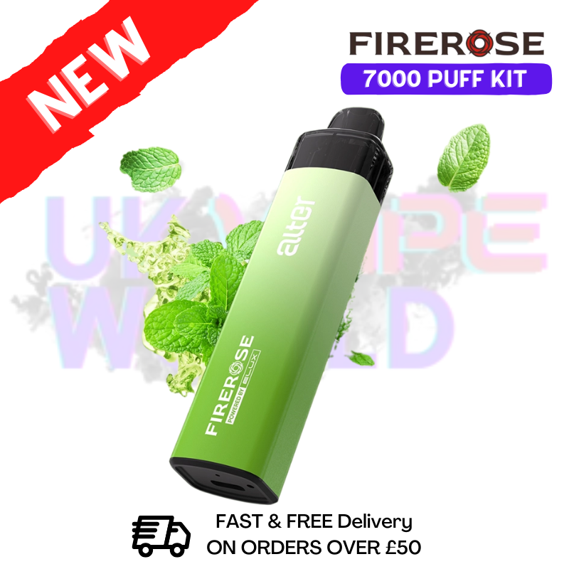 Firerose 7000 Puff Kits BOX OF 5 (CLEARANCE) - £19.99