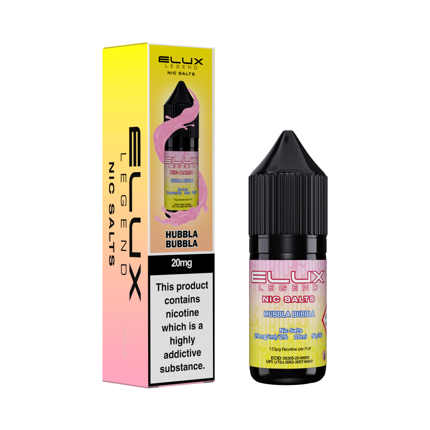 Elux Legend Nic Salts Box of 10