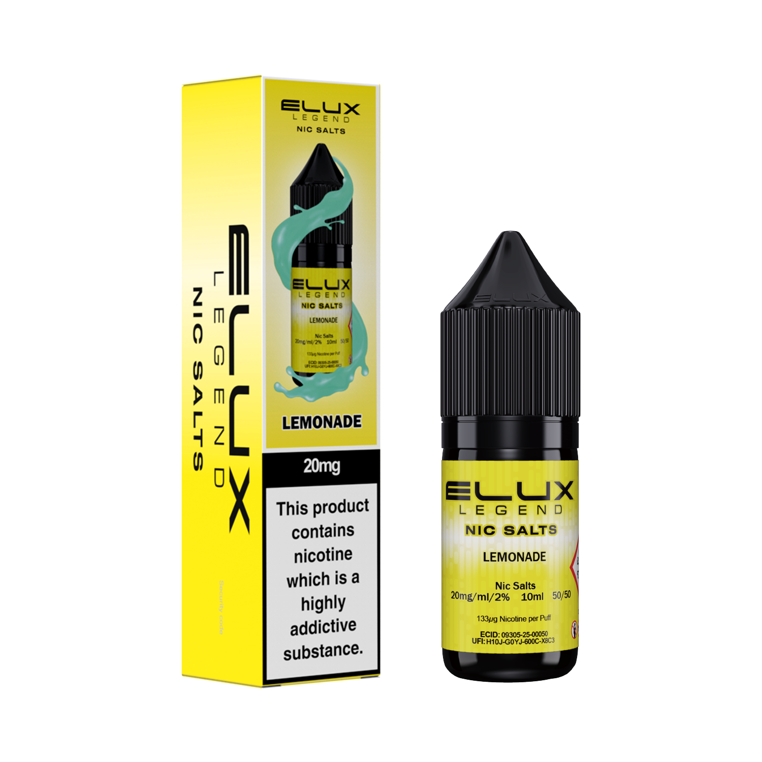 Elux Legend Nic Salts Box of 10