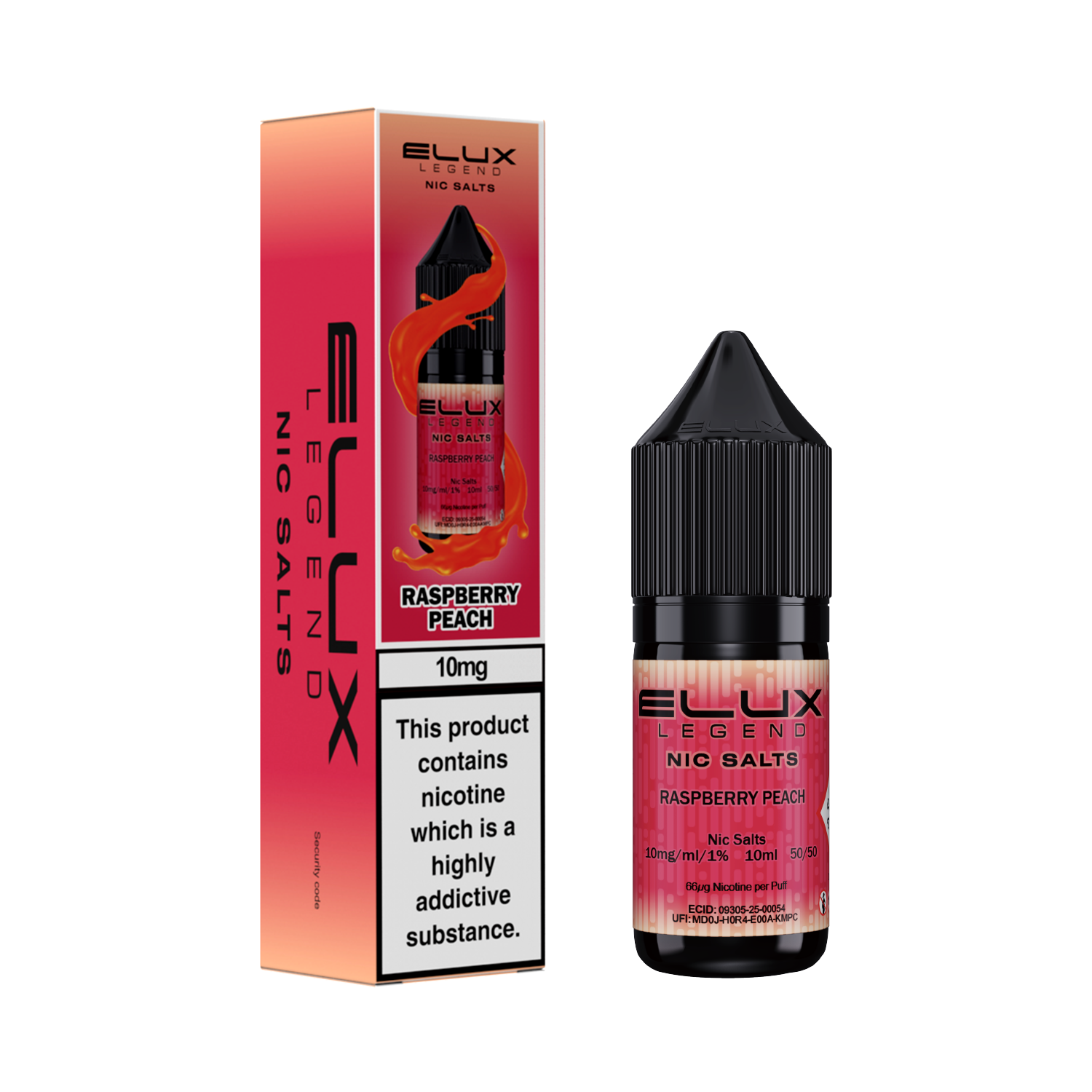 Elux Legend Nic Salts Box of 10