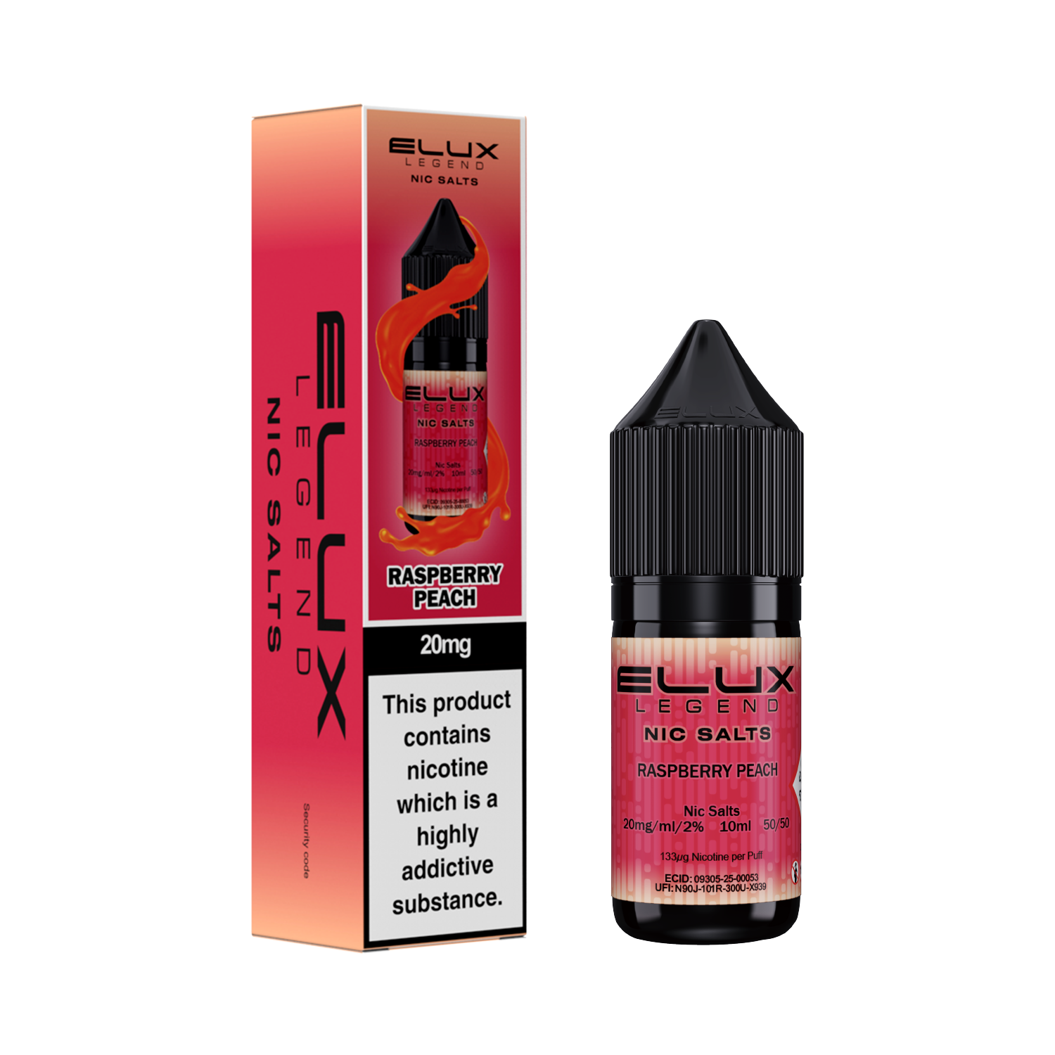 Elux Legend Nic Salts Box of 10