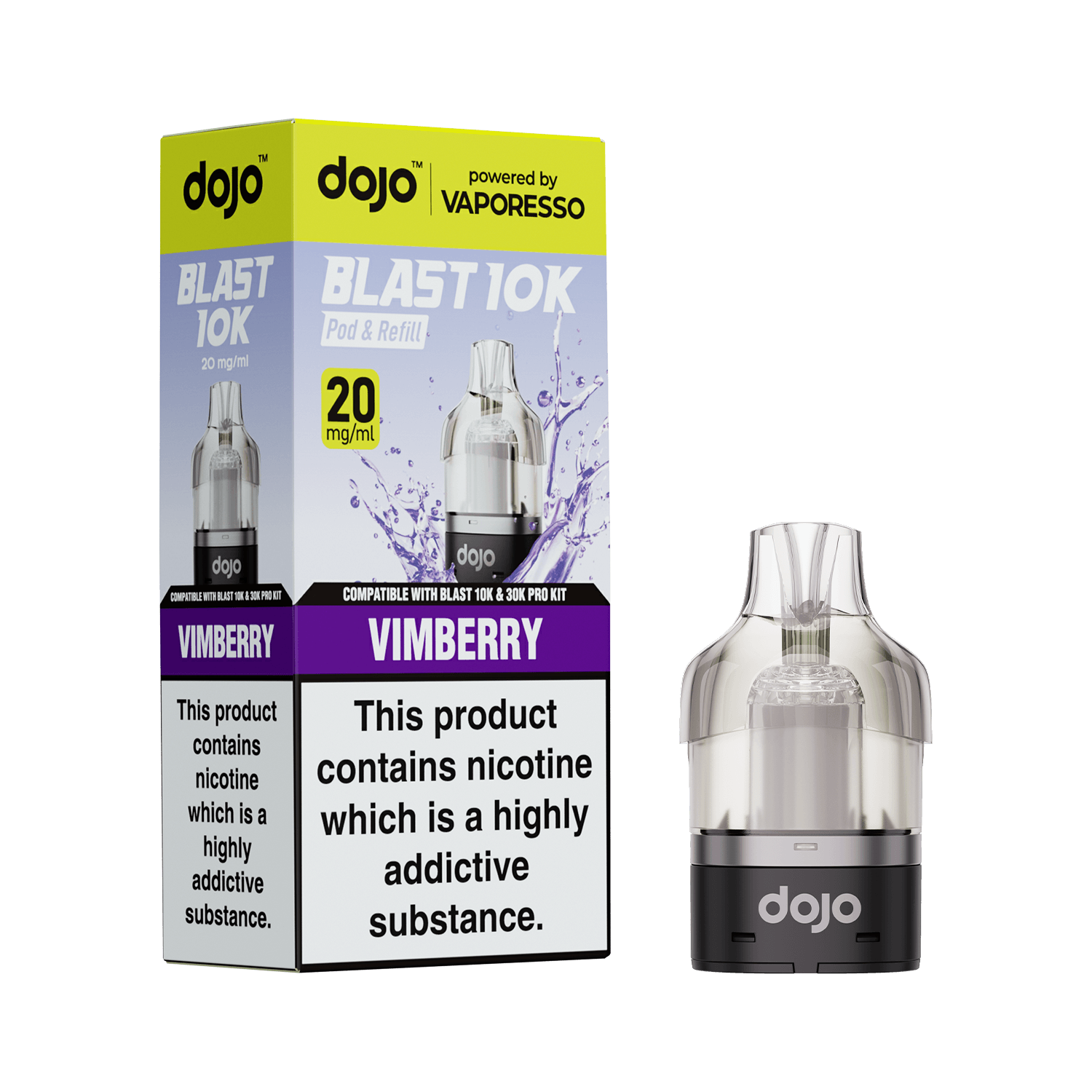 Vaporesso Dojo Blast 10K Prefilled Pods (Box of 5)