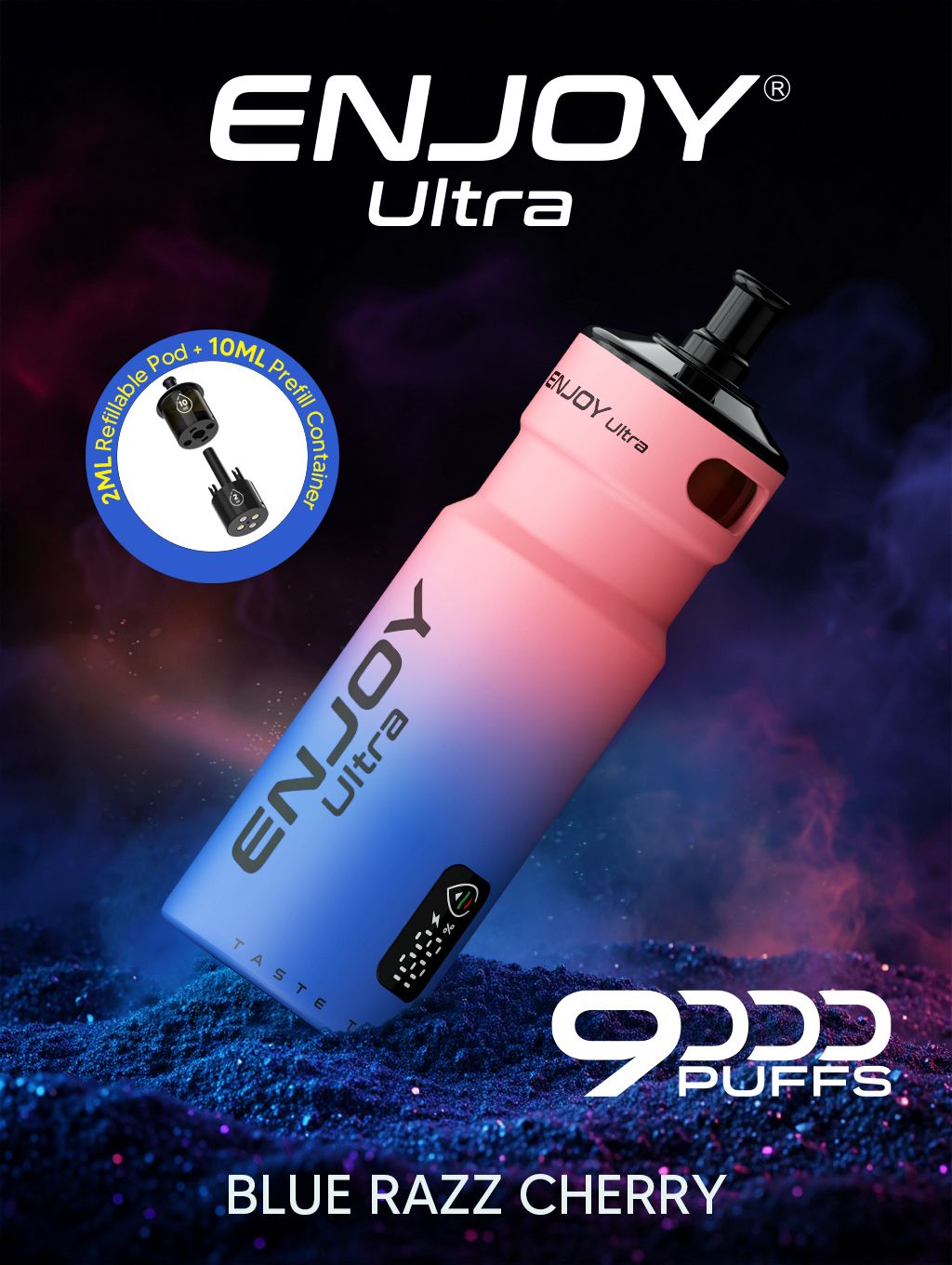 Enjoy Ultra 9000 Puffs Prefilled Pod Kit - Box of 5