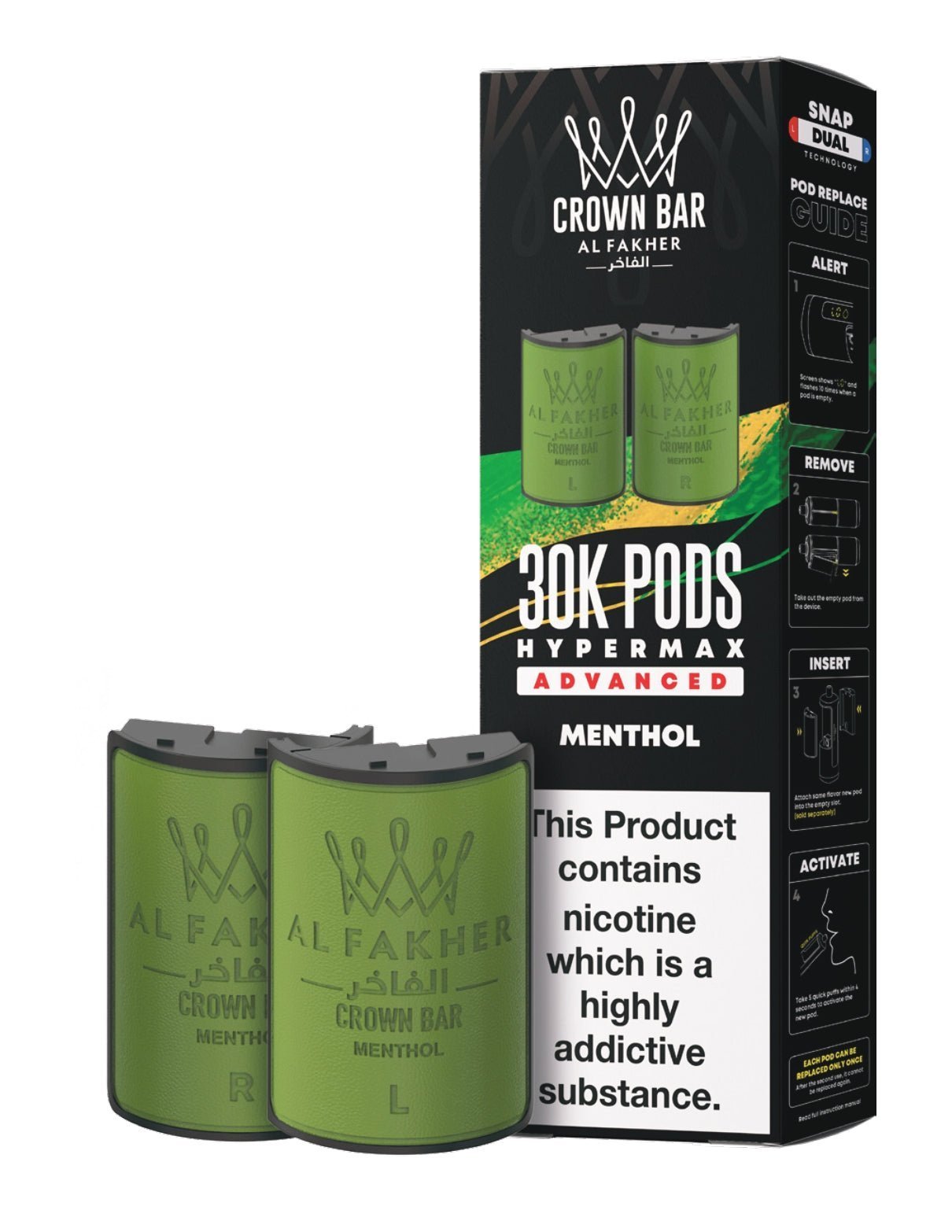 Al Fakher 30k Hypermax Refill Replacement Pods Pack of 5 - option1