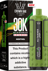 Al Fakhar prefilled pod kit pack of 5 displaying product details & flavour menthol