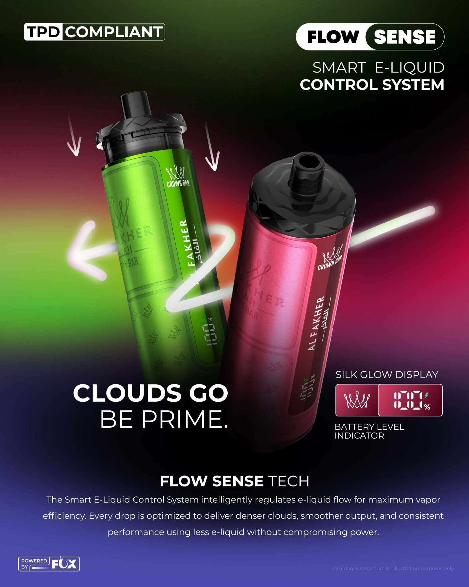 Al Fakher 50k Hypermax Prime Pod Vape Kit Box of 5 - Wholesale Price !