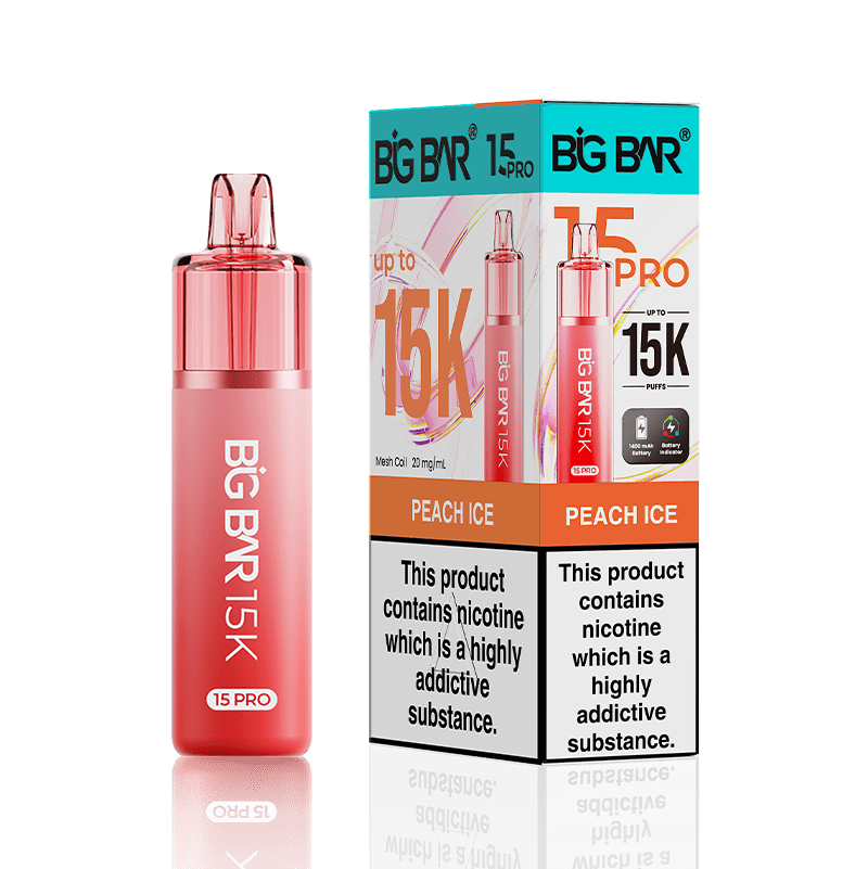 Big Bar 15000 Pro Vape Kit Box of 5 - Wholesale Price !