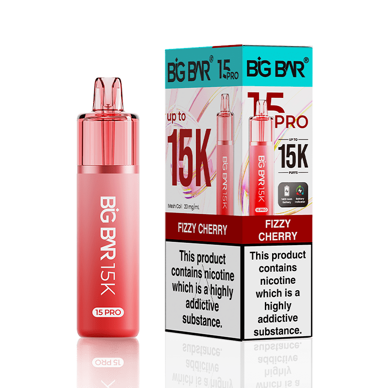 Big Bar 15000 Pro Vape Kit Box of 5 - Wholesale Price !