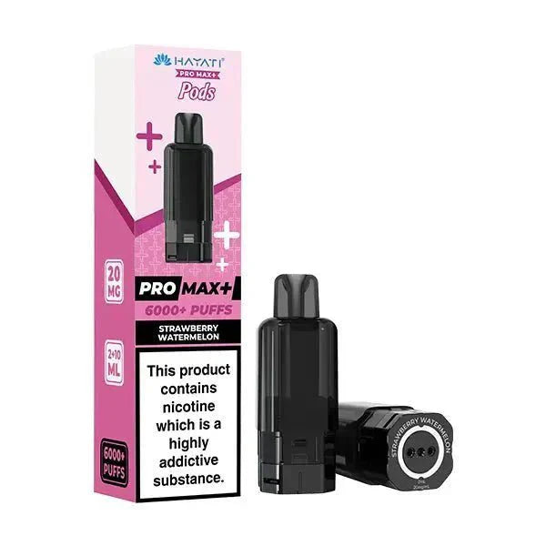 Hayati Pro Max Plus 6000 Prefilled Pods Box of 5 Strawberry Watermelon