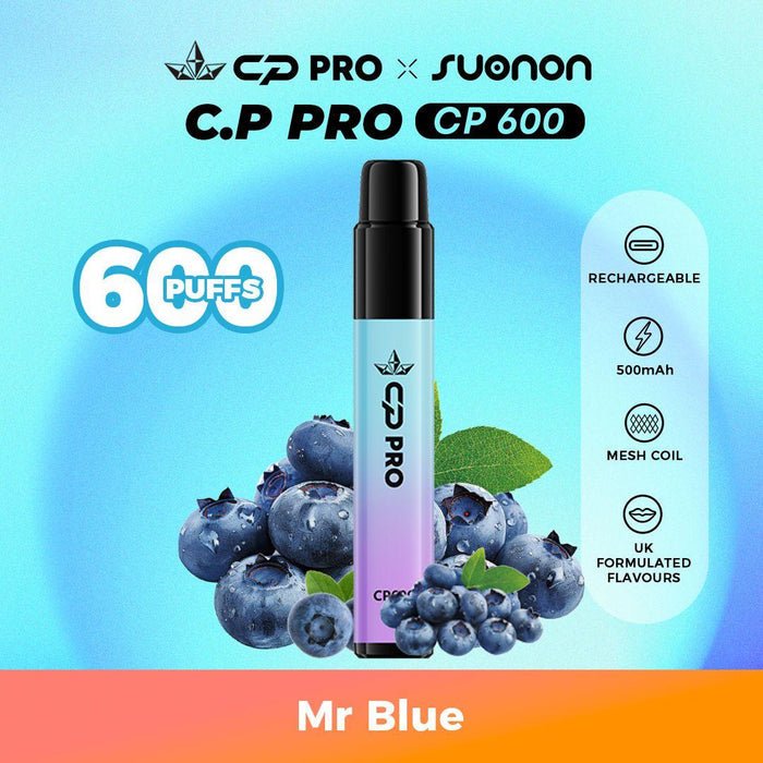 CP Pro 600 Prefilled Pod Kit (Box of 10) - Wholesale Price !