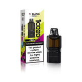 Crystal Bling Nero 10k Prefilled Pods Box of 5 Blackberry Raspberry