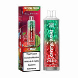 Crystal Prime 7000 Disposable Vape Box of 10 with cherry Watermelon flavour