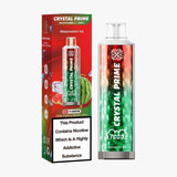 Crystal Prime 7000 Disposable Vape Box of 10 with Watermelon Ice flavour