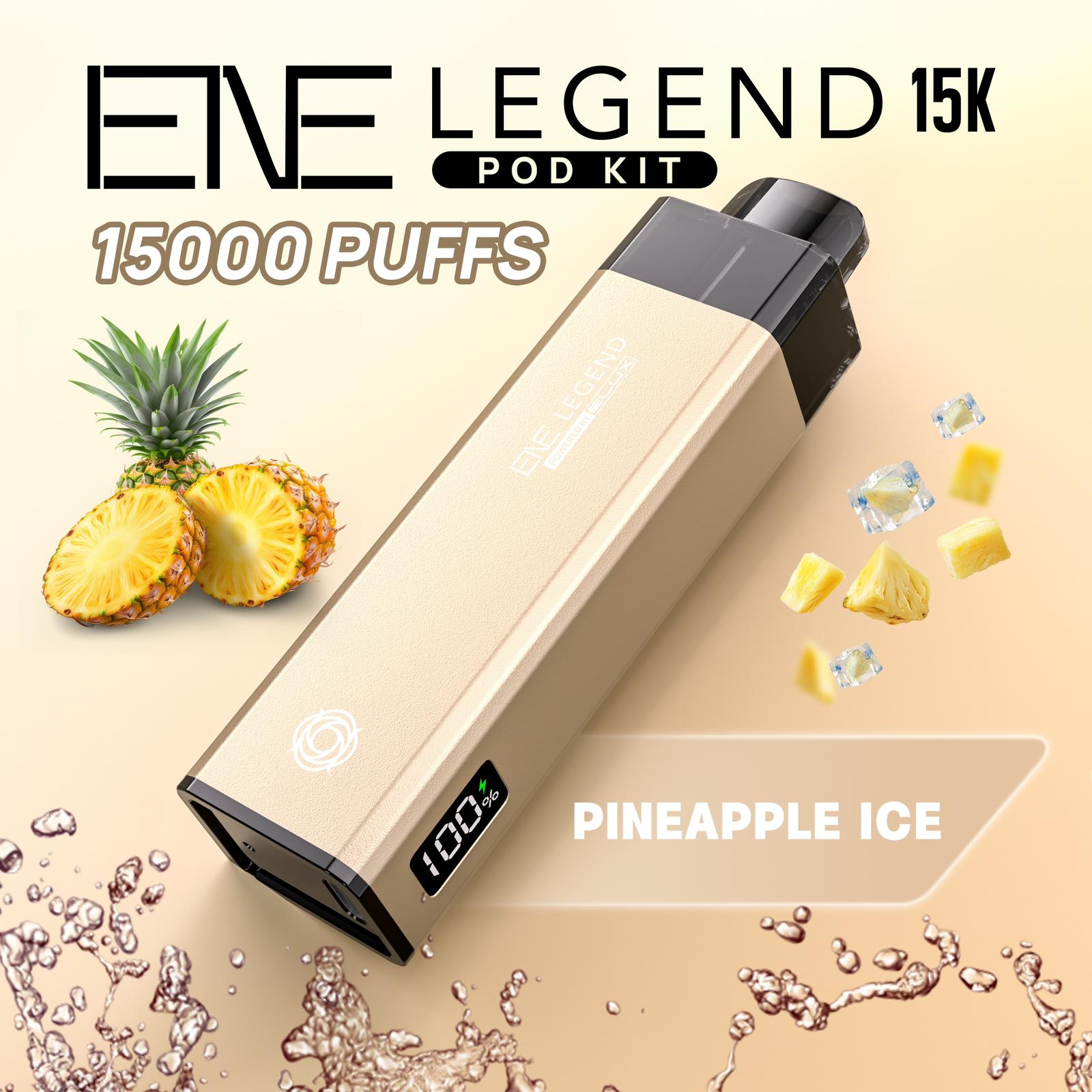 Elux ENE Legend 15k Vape Pod Kit Box of 5 - Wholesale Price !