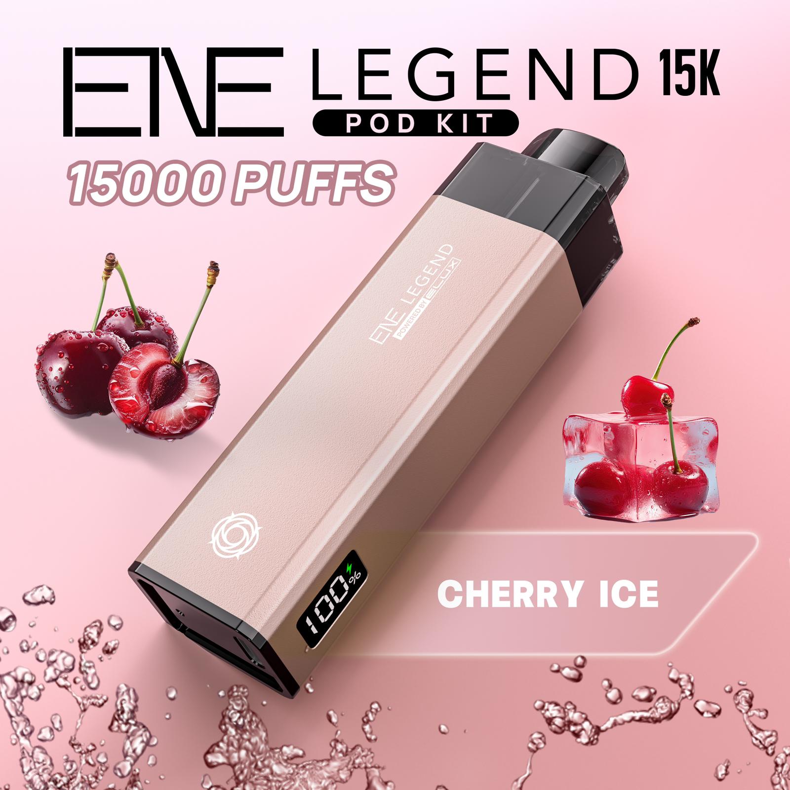 Elux ENE Legend 15k Vape Pod Kit Box of 5 - Wholesale Price !