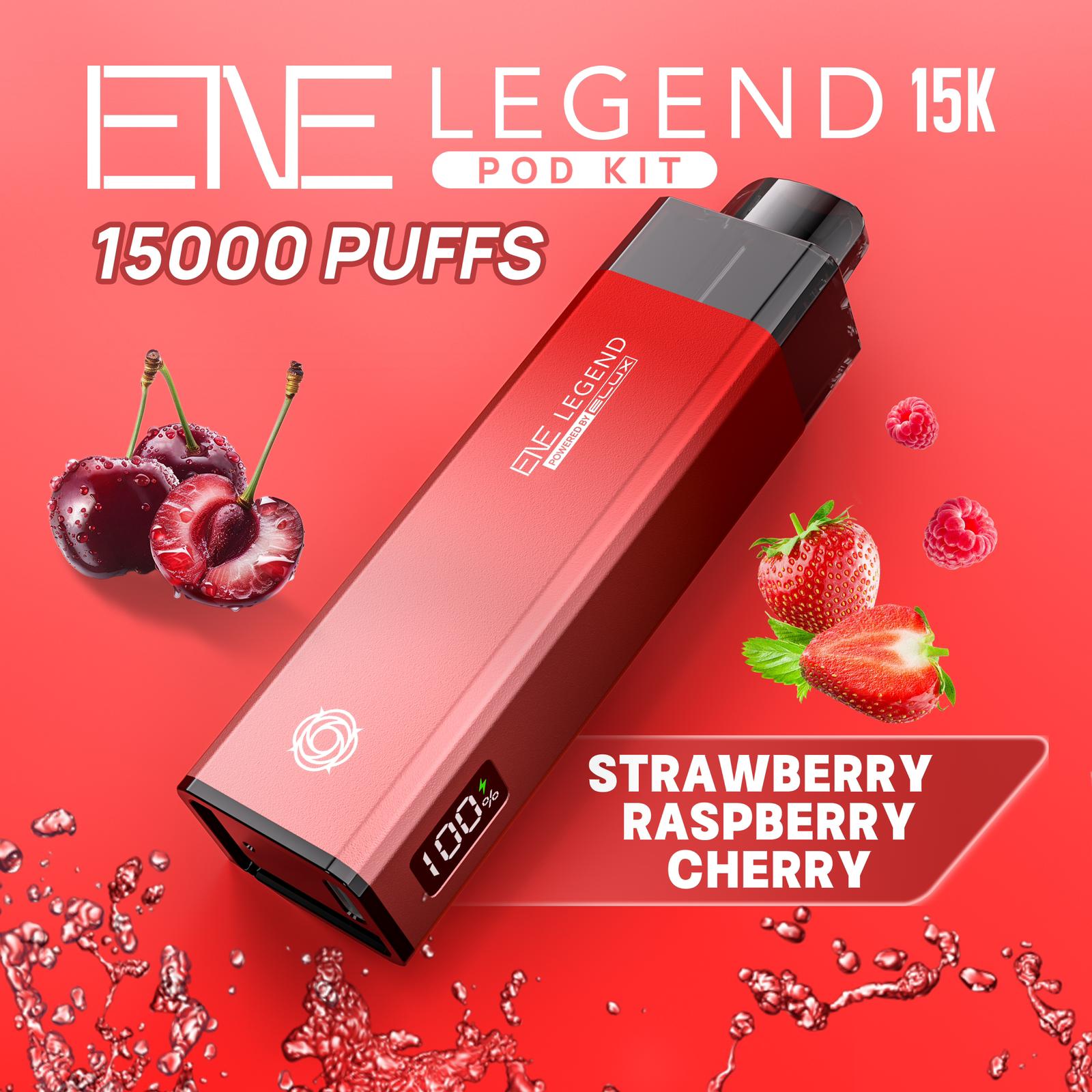 Elux ENE Legend 15k Vape Pod Kit Box of 5 - Wholesale Price !