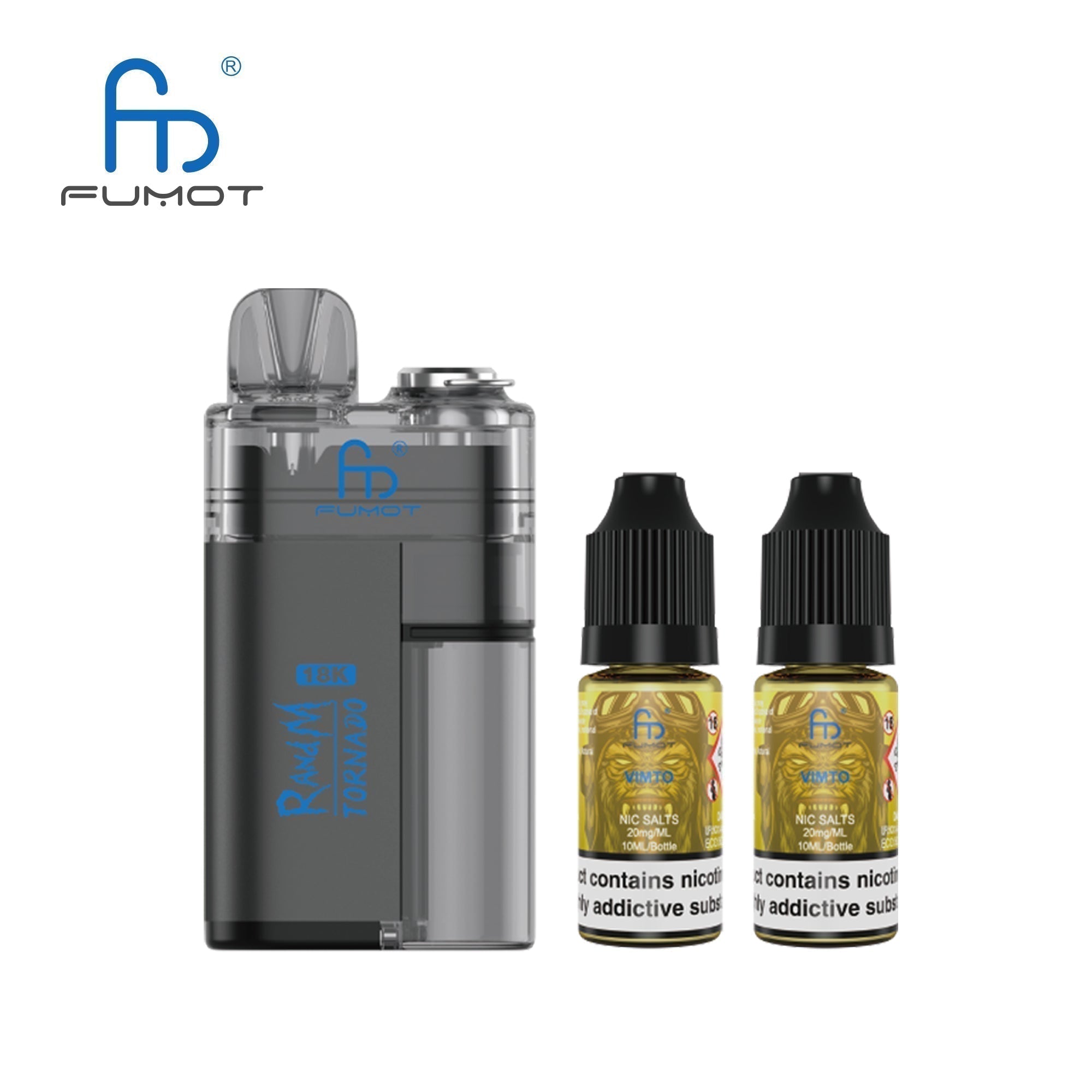 Fumot RandM Tornado 18000 Disposable Vape Box of 5 - #Simbavapeswholesale#