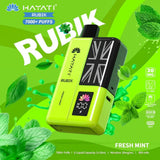 Hayati Rubik 7000 Puffs Disposable Vape Box of 5 - Flavour Fresh Mint