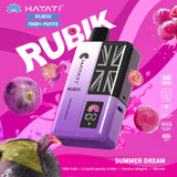Hayati Rubik 7000 Puffs Disposable Vape Box of 5 - Flavour Summer Dream
