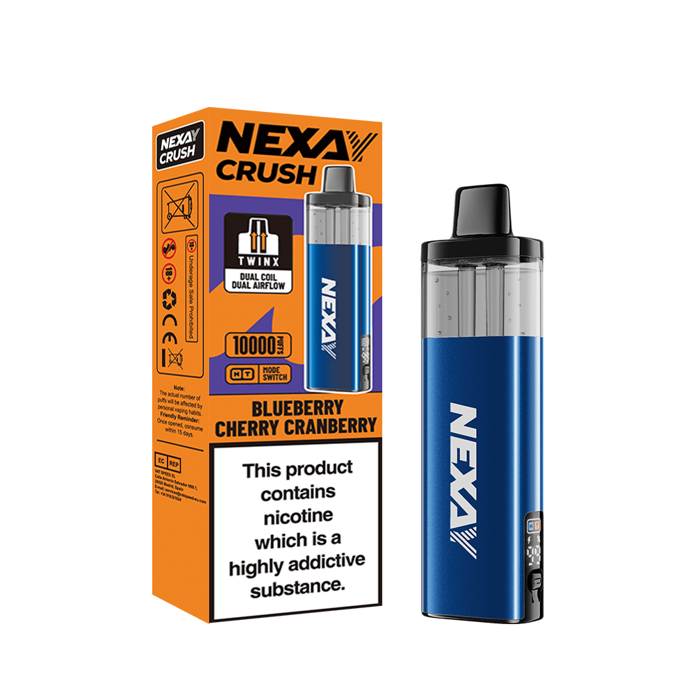 Nexay Crush 10k Vape Kit Box of 5 - Wholesale Price !