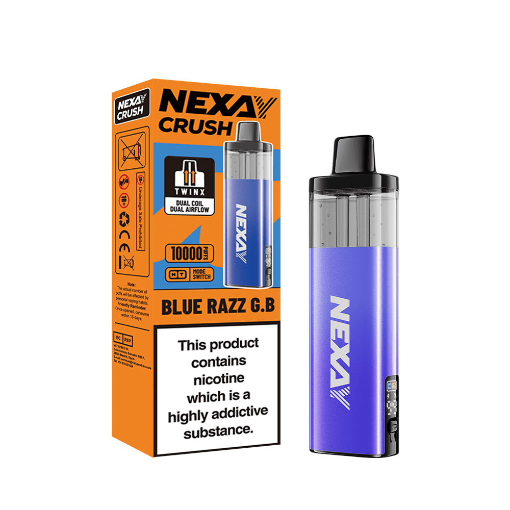 Nexay Crush 10k Vape Kit Box of 5 - Wholesale Price !