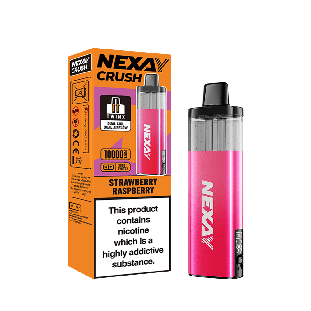 Nexay Crush 10k Vape Kit Box of 5 - Wholesale Price !