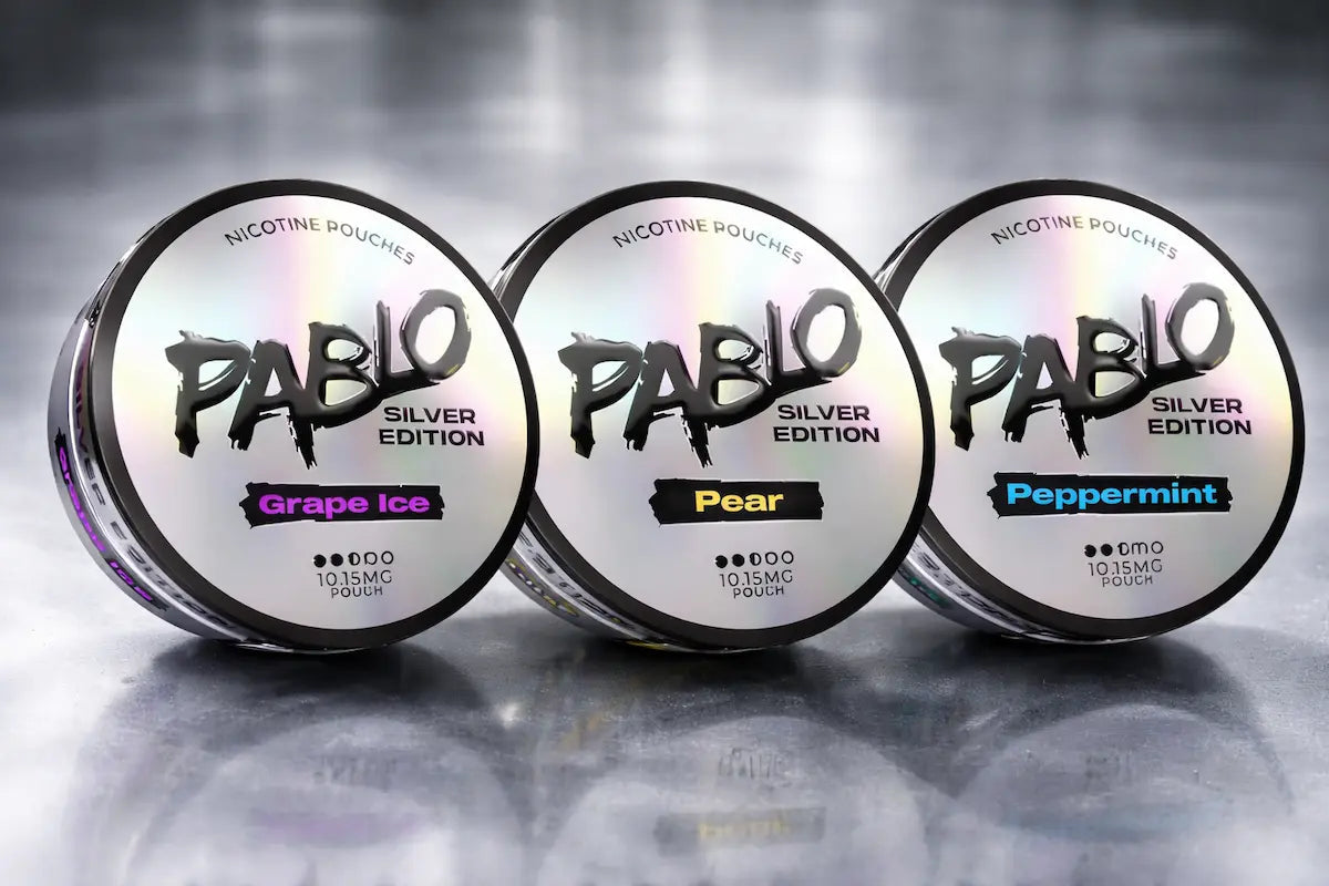Pablo Silver Edition Nicotine Pouches Pack of 5