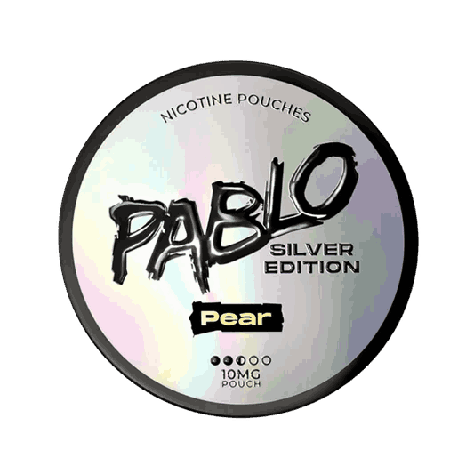 Pablo Silver Edition Nicotine 10MG Pouches with Pear flavour