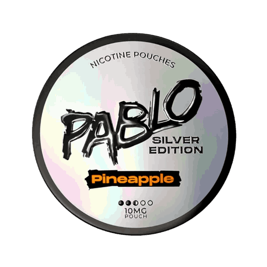 Pablo Silver Edition Nicotine 10MG Pouches with Pineapple flavour