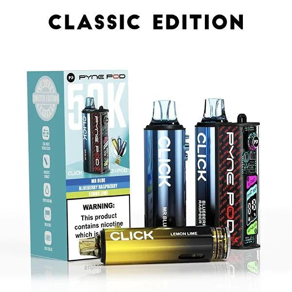 Pyne Pod Click 50k Prefilled Pod Vape Kit - Box of 5 - option1