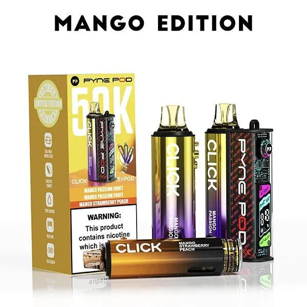Pyne Pod Click 50k Prefilled Pod Vape Kit - Box of 5 - option1
