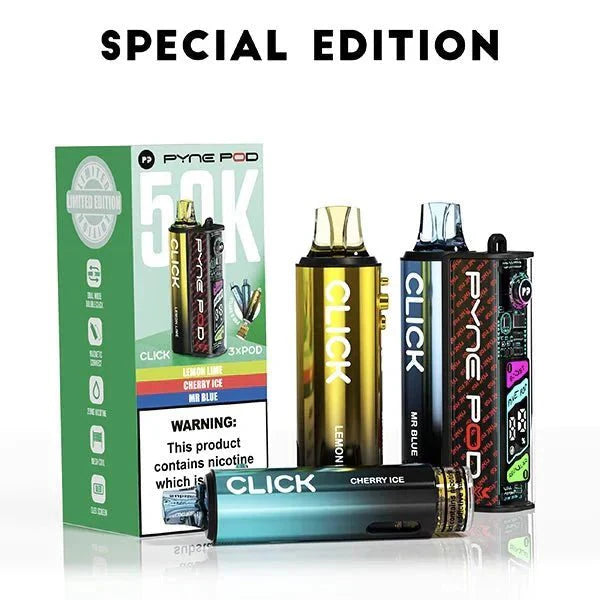 Pyne Pod Click 50k Prefilled Pod Vape Kit - Box of 5 - option1