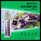Ske Bar 15k Prefilled Pod Vape Kit - Pack of 5 Grape Ice *New*