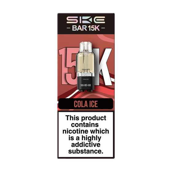 Ske Bar 15k Replacement Pods Pack of 5 Cola Ice