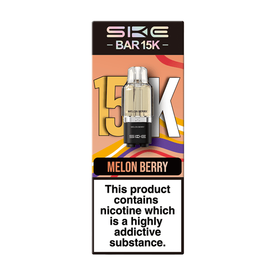 Ske Bar 15k Replacement Pods Pack of 5 Melon Berry