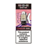 Ske Bar 15k Replacement Pods Pack of 5 Strawberry Burst