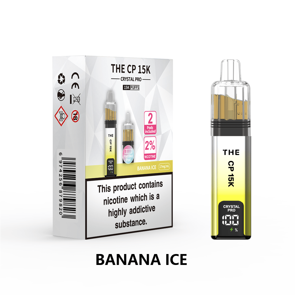 The Crystal Pro CP 15k Prefilled Vape Kit Box of 5 - option1