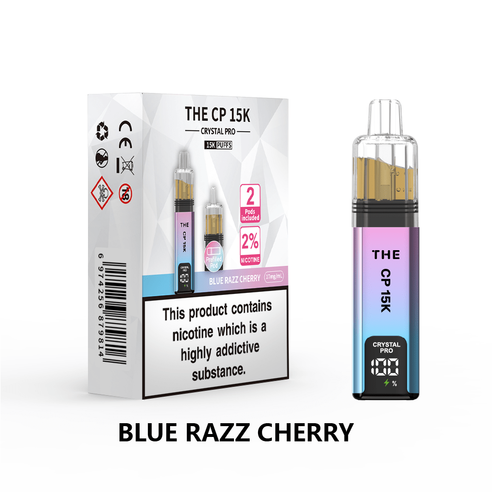 The Crystal Pro CP 15k Prefilled Vape Kit Box of 5 - option1