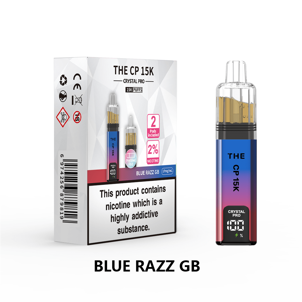 The Crystal Pro CP 15k Prefilled Vape Kit Box of 5 - option1