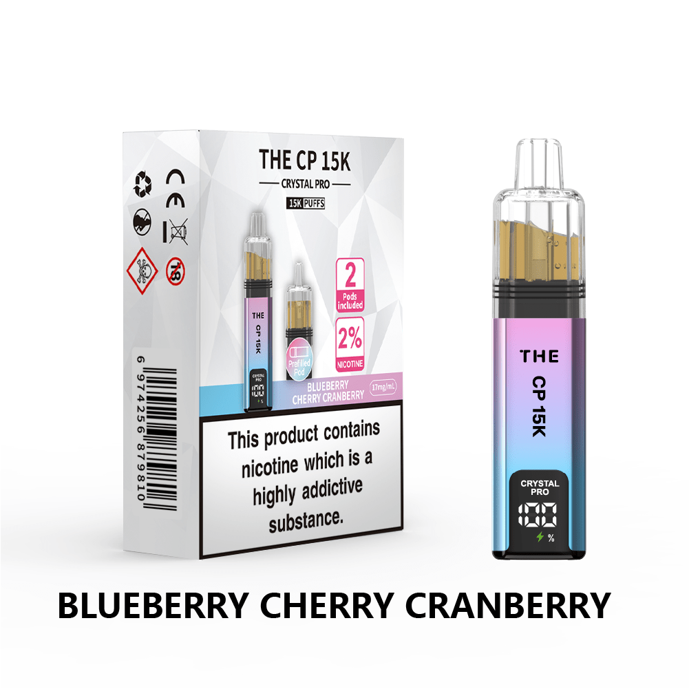 The Crystal Pro CP 15k Prefilled Vape Kit Box of 5 - option1