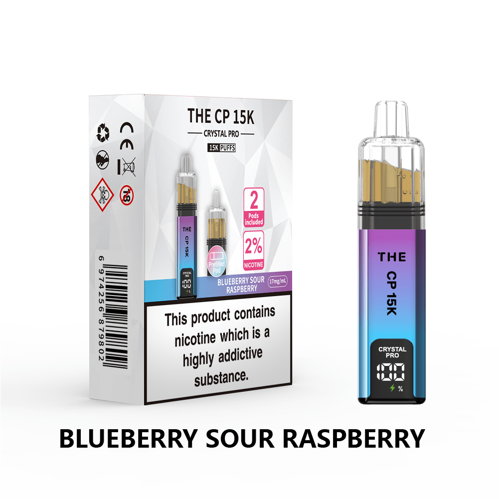 The Crystal Pro CP 15k Prefilled Vape Kit Box of 5 - option1